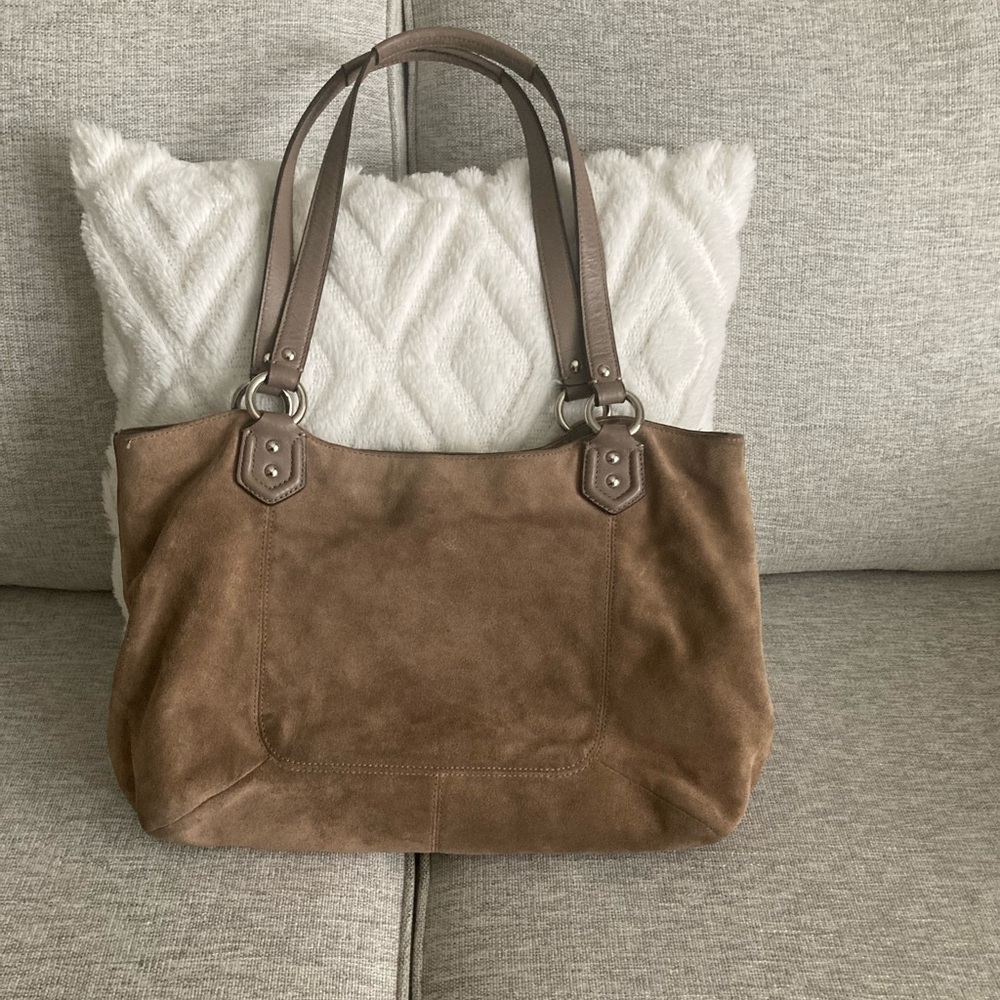 Suede Coach Purse - Picture 11 of 11
